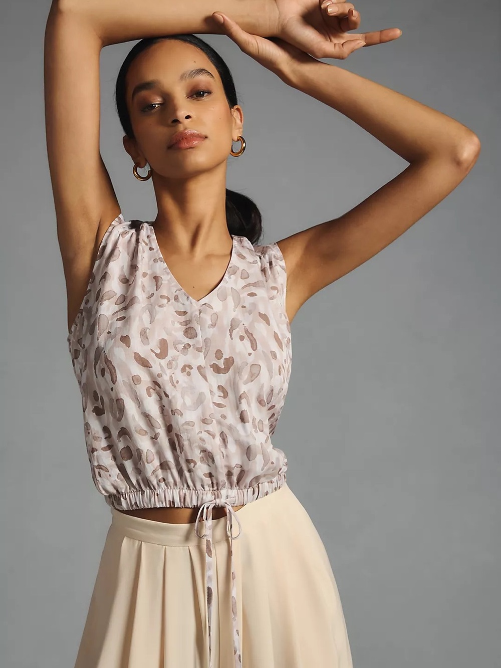 Cloth & Stone Sleeveless Blouse- Size Large